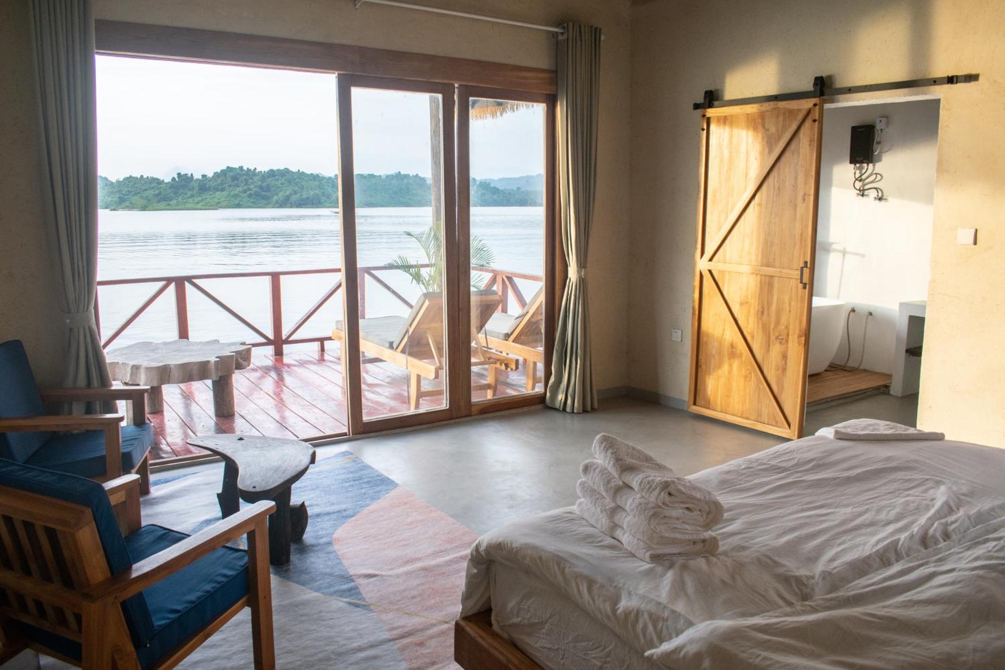 Sunset Nam Ngum Resort Vang Vieng Exteriér fotografie